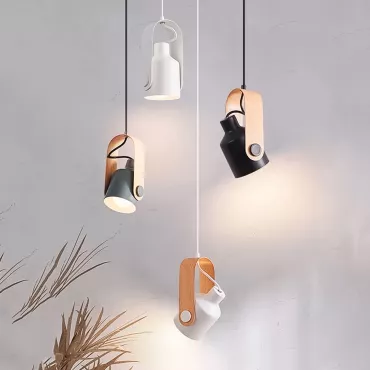 Pendente Minimalista, LED 5w, Com Lâmpada Brinde, Luz Quente, E-27, Preto, LexLight