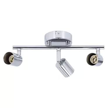 Spot de Trilho, Com Três Bases, 27cm Prata, GU10, LexLight